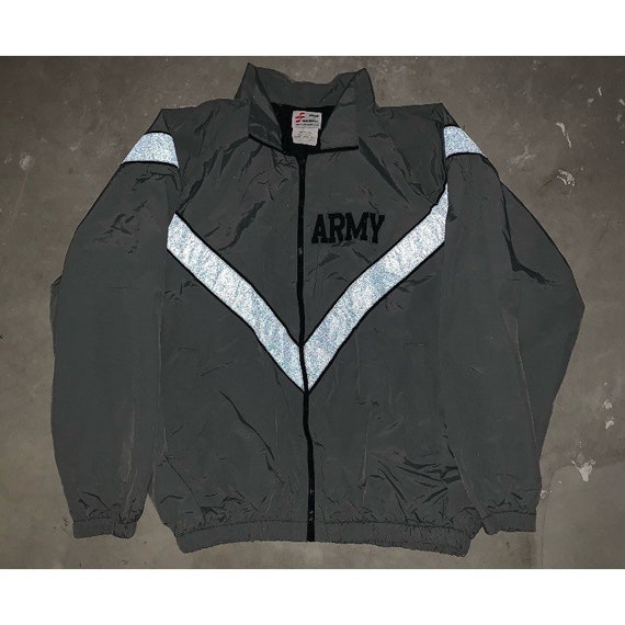 Spellout Army Windbreak | Vintage Army Jacket | B… - image 2