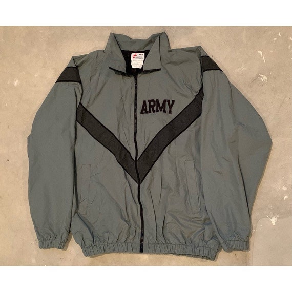 Spellout Army Windbreak | Vintage Army Jacket | B… - image 1