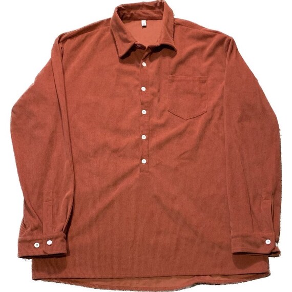 Corduroy pullover shirt new arrivals