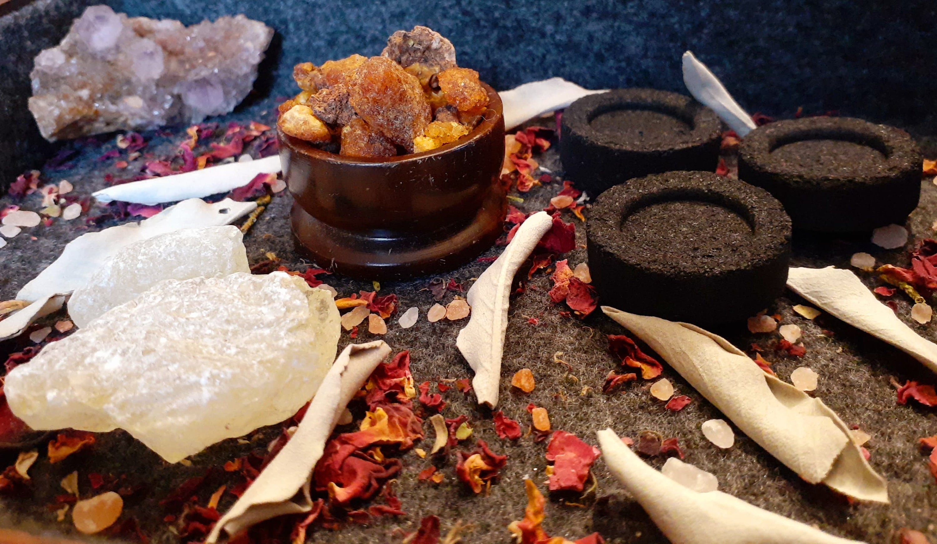 Resin Kit / Incense Kit / Copal Resin / Sweet Myrrh / Etsy