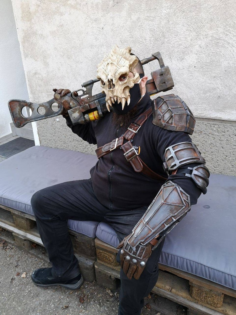 Post apocalypse DIY armor set multi part resin kit Etsy