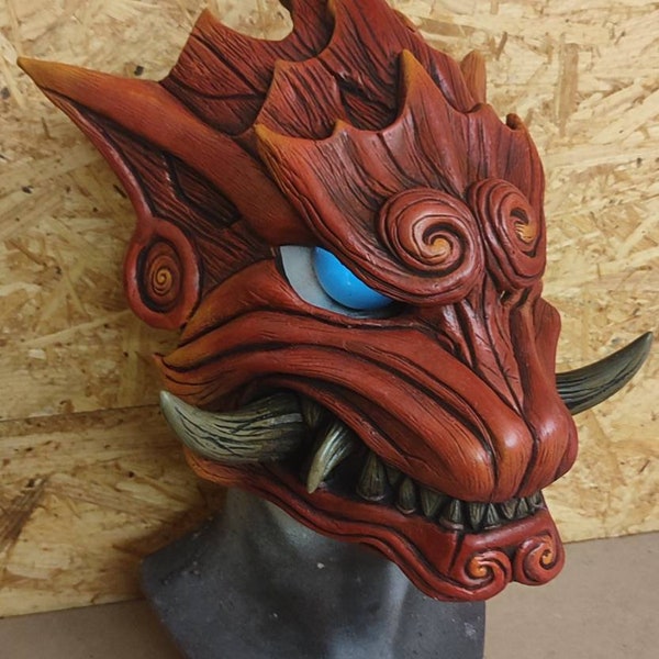 Maske der Jäger- Odogaron- von Monster Hunter inspiriert