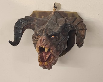 Deathclaw - Mounted Creature Head- Resin kit, New model now available!