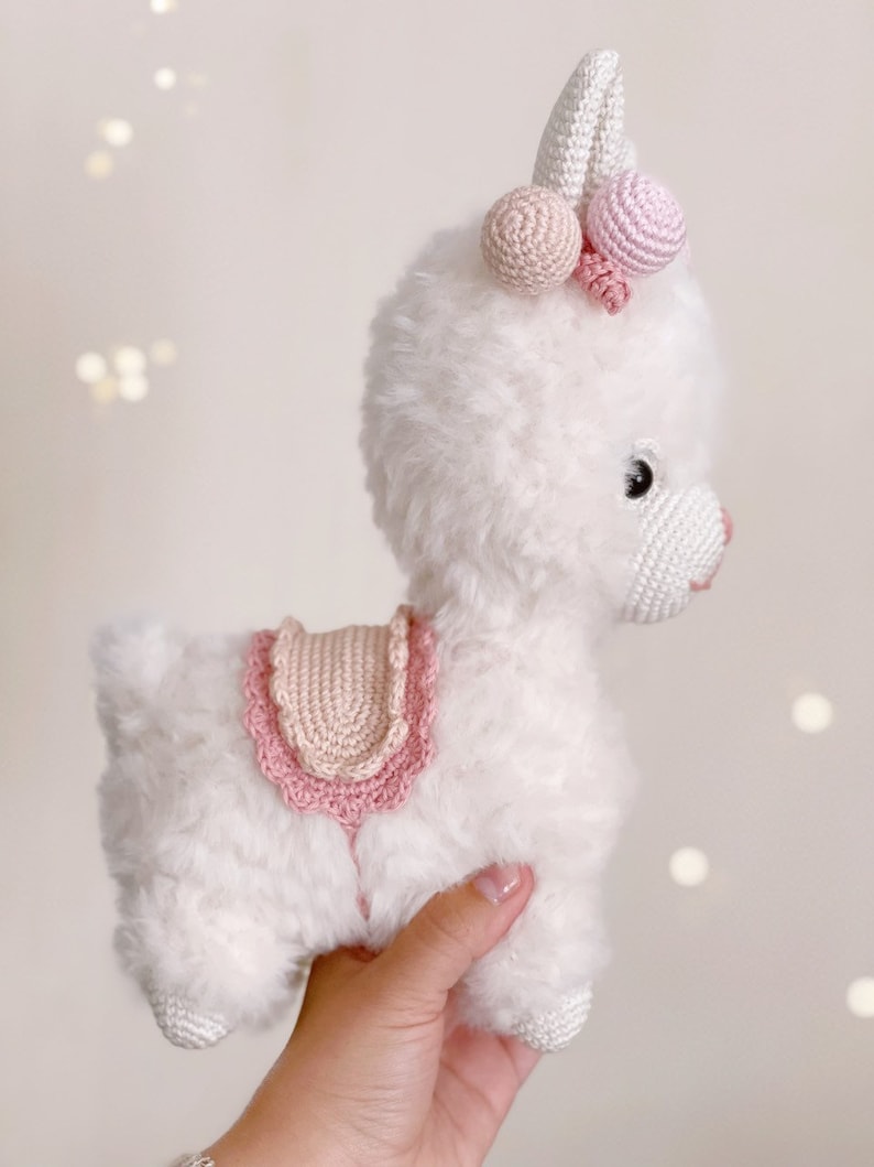 Doris the alpaca amigurumi pattern PDF /English Spanish image 5