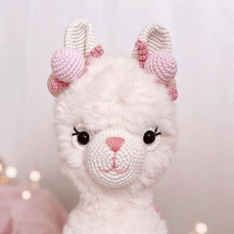 Doris the alpaca amigurumi pattern PDF /English Spanish image 4