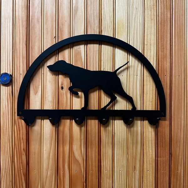 Vizsla Leash Holder: Pointing or Wirehaired Dog Key Holder