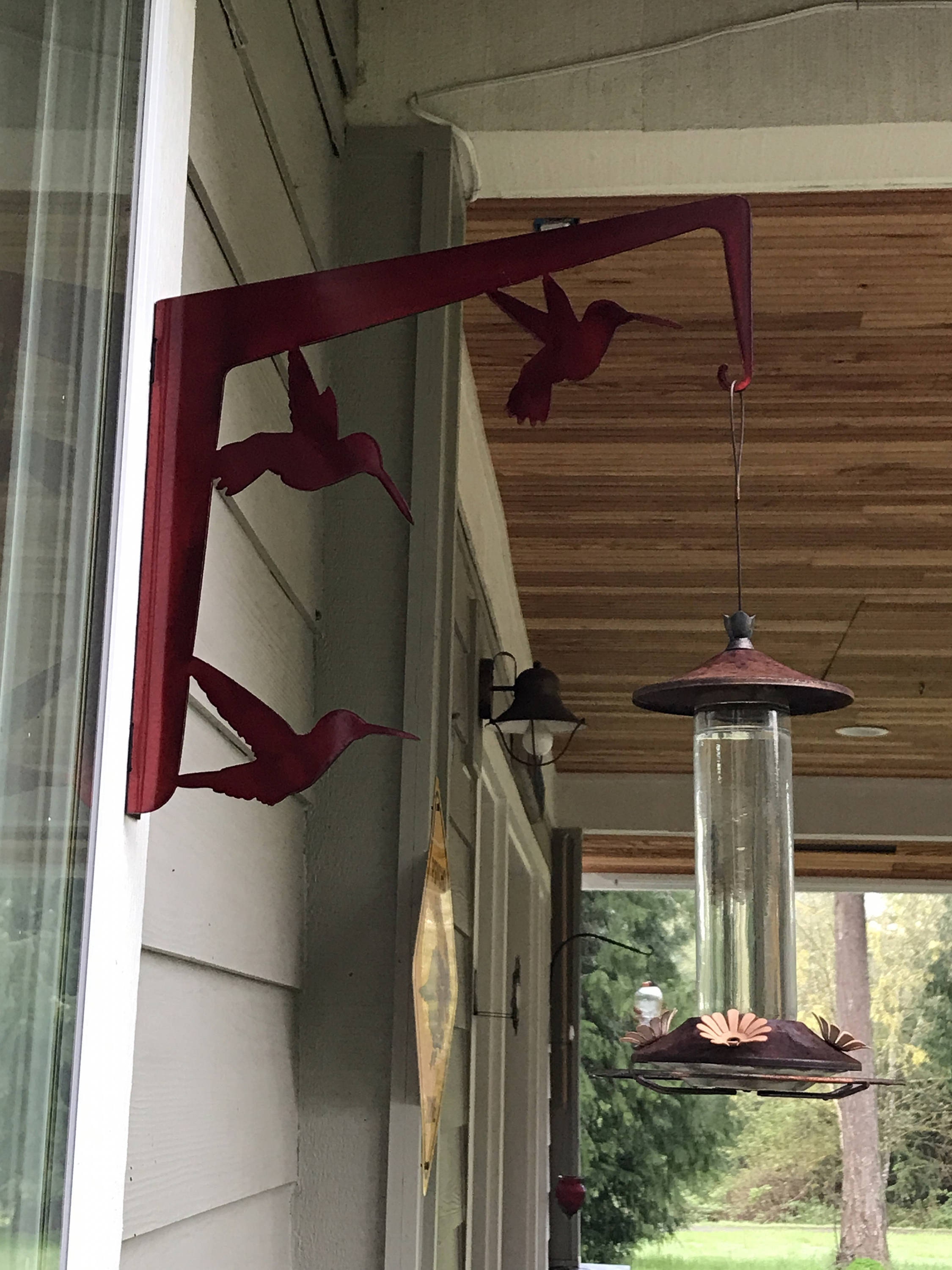 Hummingbird Feeder Hanger / Bracket / Holder Plant Hanger / Etsy