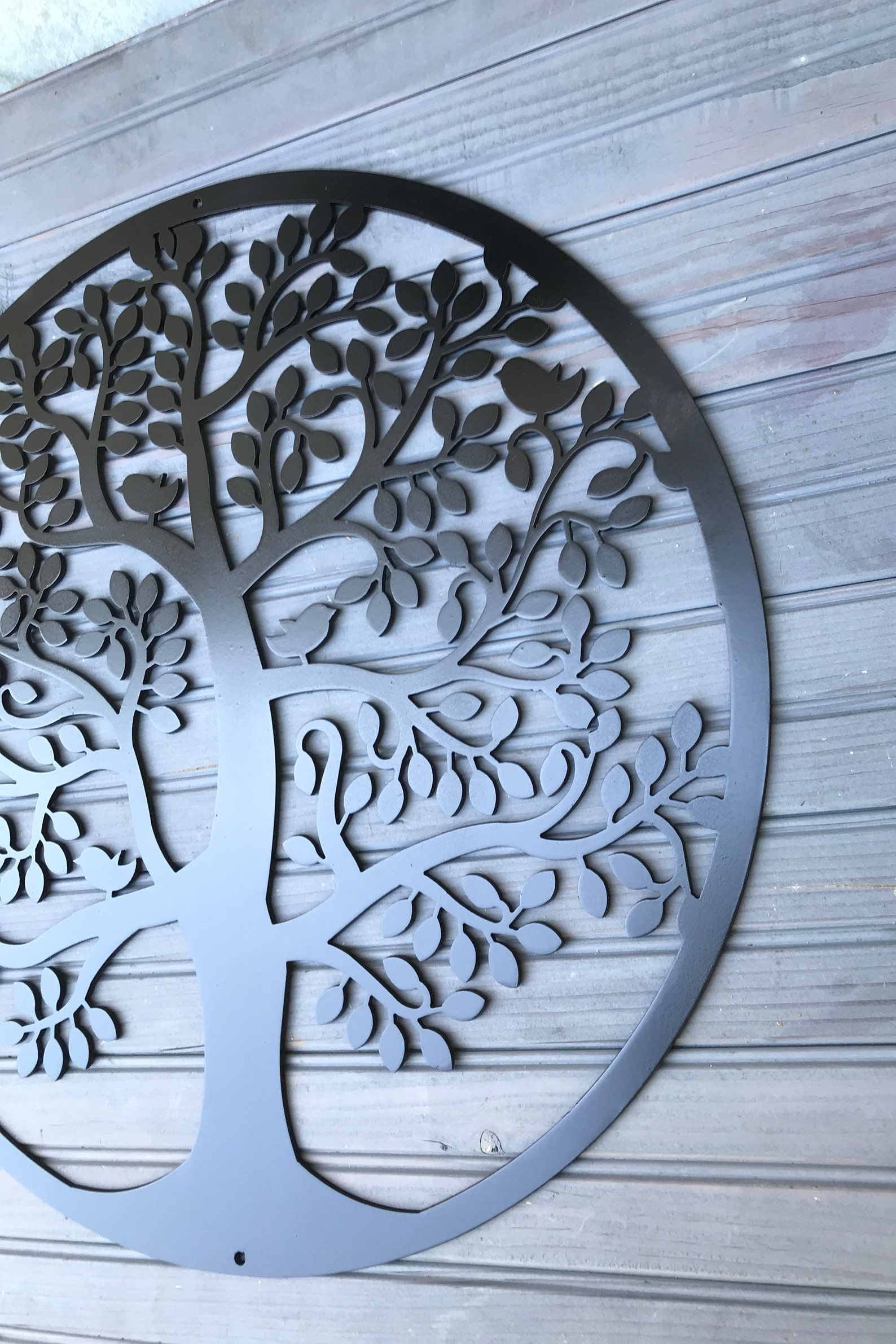 Tree of Life Family Tree Metal Art Wall Art Home Decor Etsy