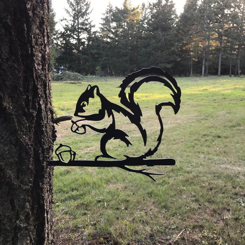 Metal Stake Winter Trees - Etsy