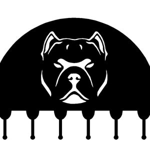 Dog Leash holder Key holder American Bully Pit Bull