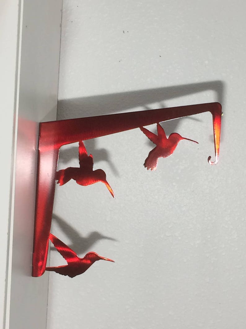 Hummingbird Feeder Hanger / Bracket / Holder Plant Hanger / Etsy