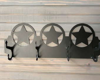 Texas Star Metal Coat Hanger: Western Home Decor