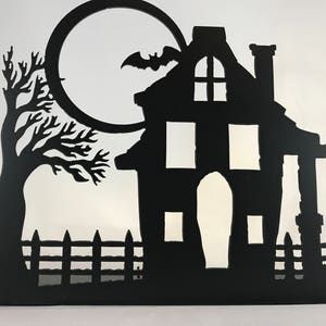 Haunted House Tea Light Holder - Perfect for Halloween