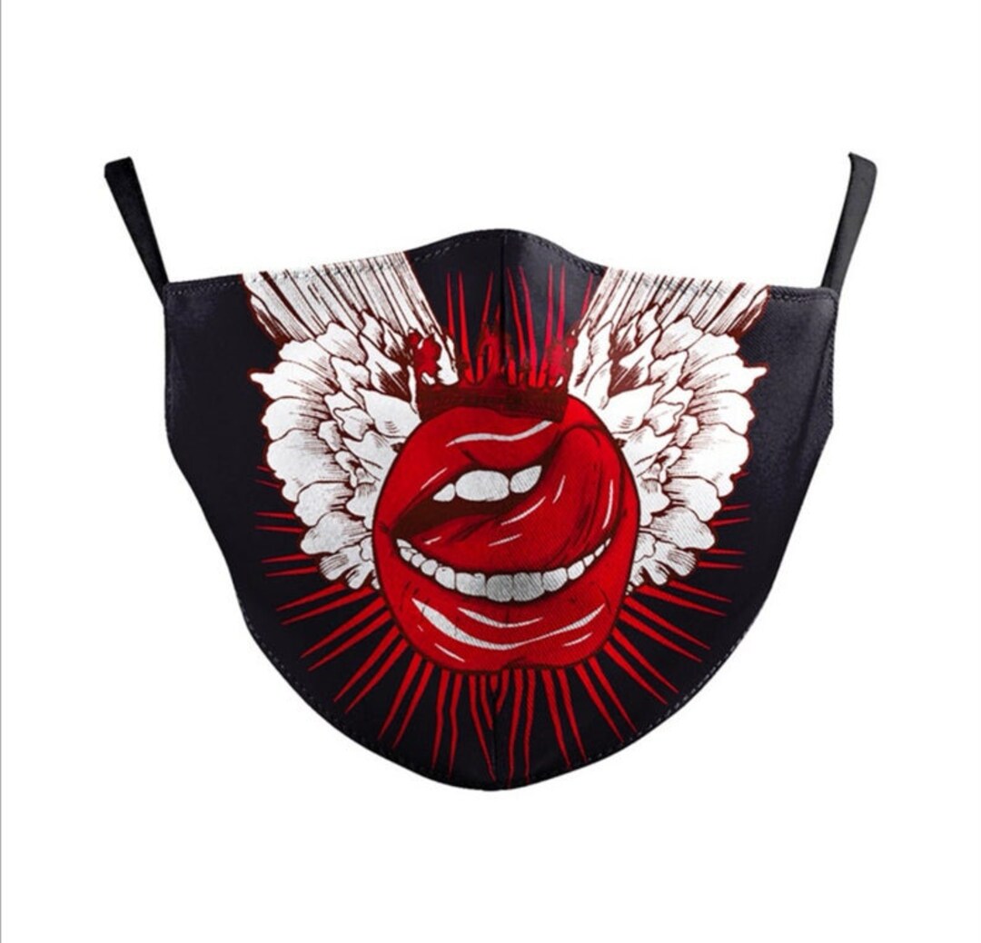 3D Washable Face Mask Fashionable Makeshift Mouth Nose Mask Etsy