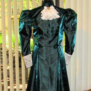Edwardian Victorian Era Historical Costume Cosplay Dress for Teens/Adults