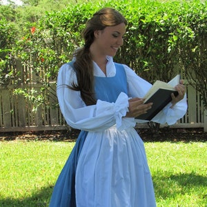 3 Pc Belle Provincial Beauty And The Beast Cosplay Princess Etsy 3 Pc Belle Provincial Beauty And The Beast Cosplay Princess Etsy