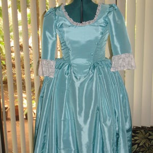 Historical Colonial Costume Cosplay Dress for Teens/Adults