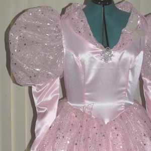 Classic Good Witch Costume Cosplay Gown for Girls