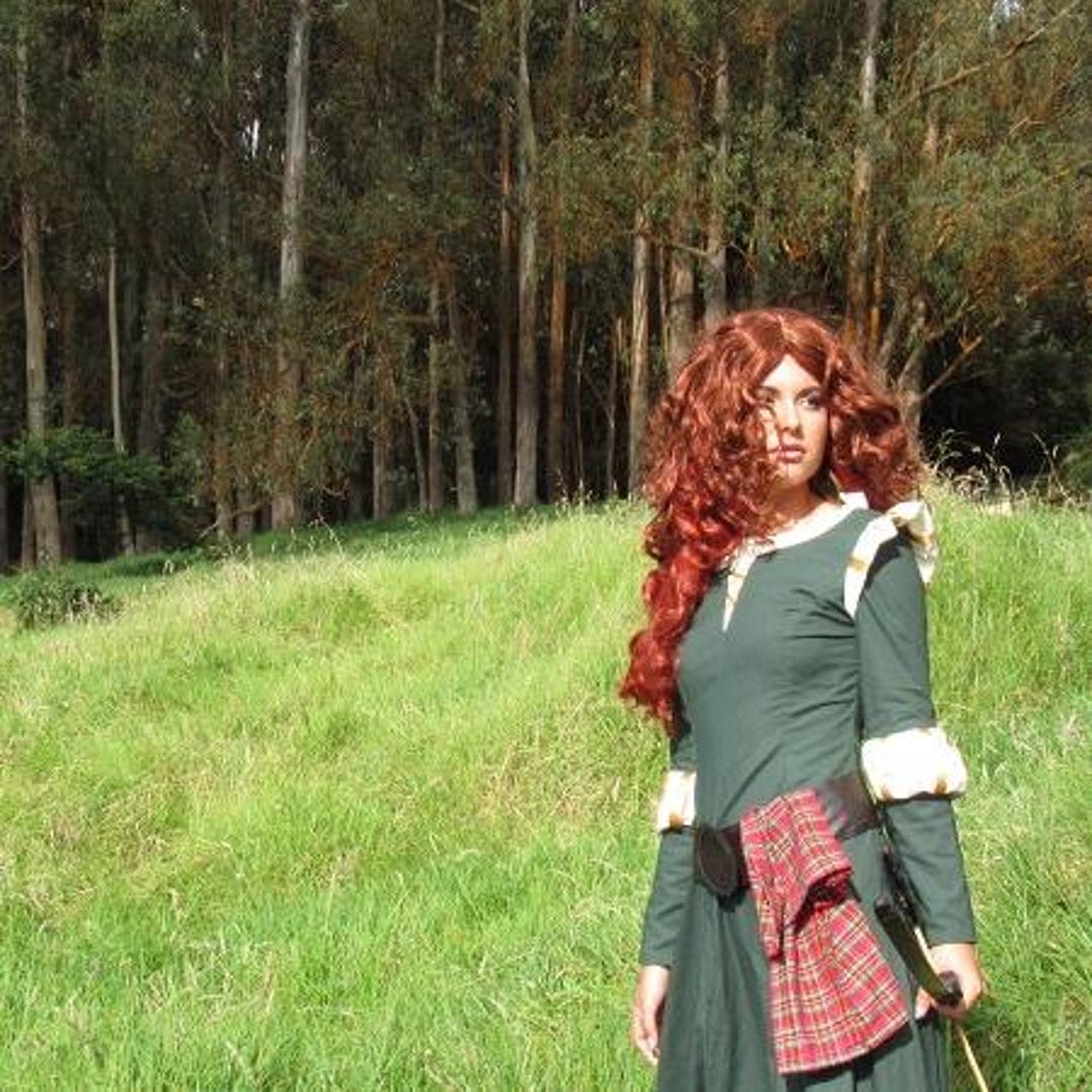 Scottish Princess Renaissance Cosplay Costume Dress Belt Sash for Girls