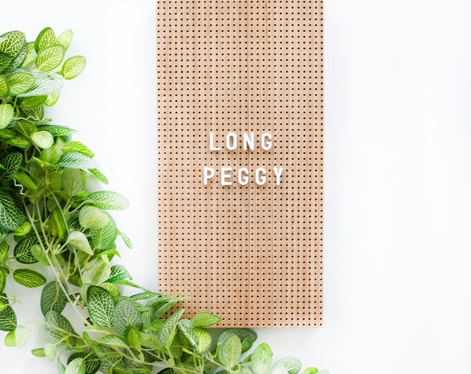 Peggy letter boards handmade by Alpha Board Co by AlphaBoardCo