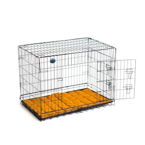 Alfombrilla de lino portátil para mascotas, Alfombrilla de lino para jaulas de perros, Alfombrilla de viaje enrollable para perros, Cama de lino para mascotas de dos caras, Cama para perros de lino para exteriores, Cama acolchada de lino para gatos