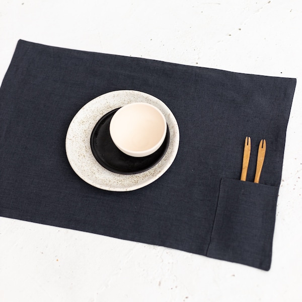 Pocket Placemat Etsy