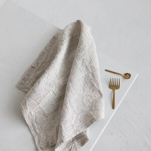 Set Of 2 Rustic Linen Tea Towels, Flax Dish Towel, Undyed Linen Towel,Natural Handmade Linen Towels,Rustic Linen Hand Towels, Rustic Towel