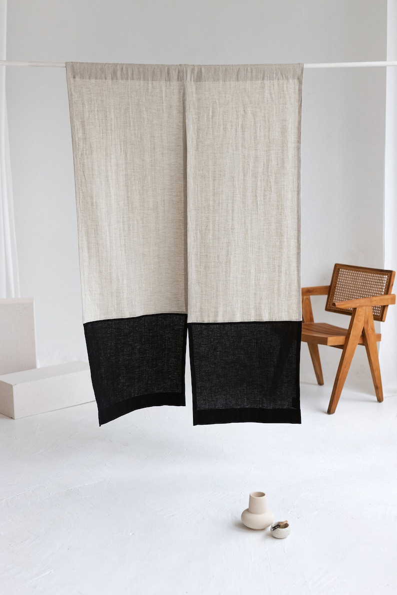LINEN & SAND Noren Curtain - Thumbnail 4
