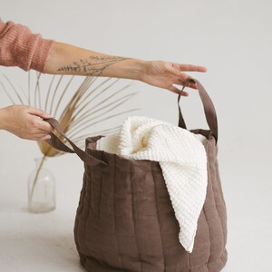 Melanin Legacy Quilted Laundry Basket