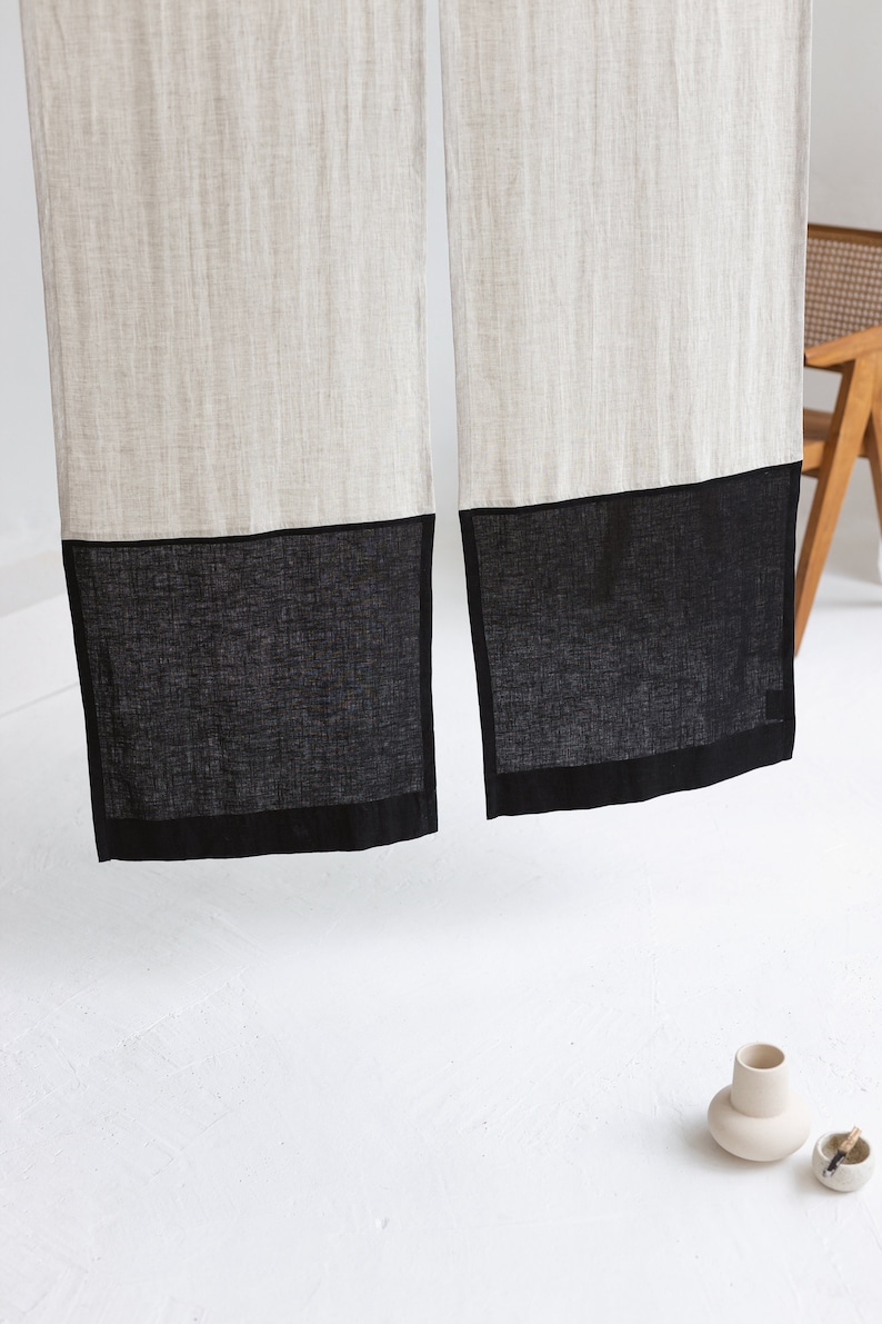 LINEN & SAND Noren Curtain - Thumbnail 3