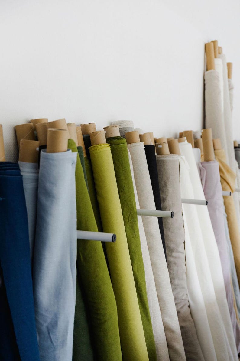 145cm/57" Width Linen Fabric by meter,Softened linen fabric by yard,100% Linen Fabric,Stonewashed Linen Fabric,Washed Linen Fabric image 3