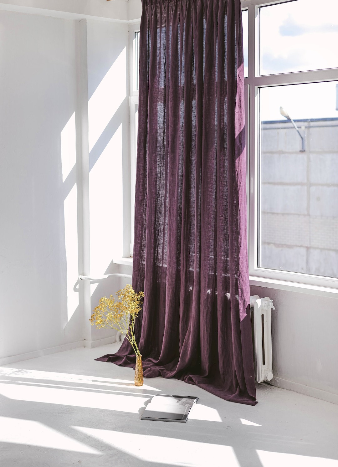 Bagaille CURTAIN ★ CANVAS PLUM il_1080xN.2492983540_1jc6.jpg
