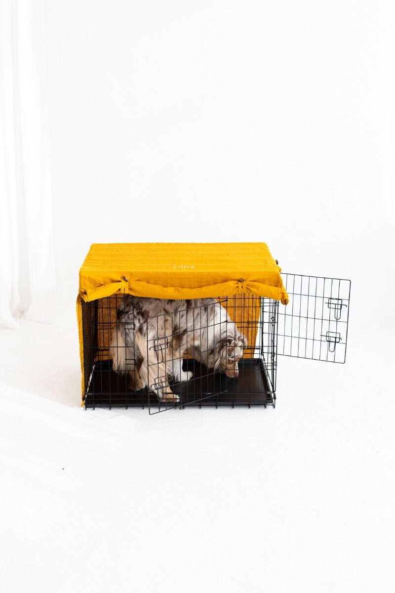 Breathable Dog Crate Etsy UK