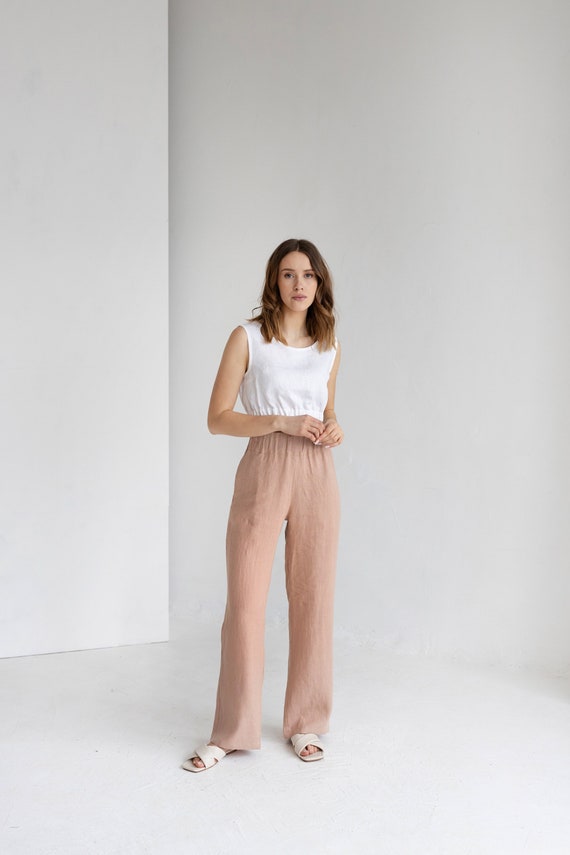 Buy Peach-Coloured Track Pants for Women by AJIO Online | Ajio.com