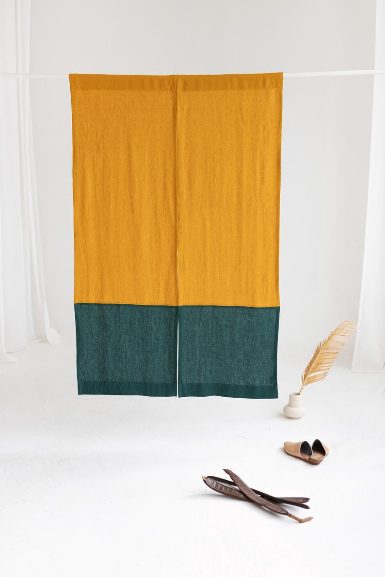 LINEN & SAND Noren Curtain - Thumbnail 2