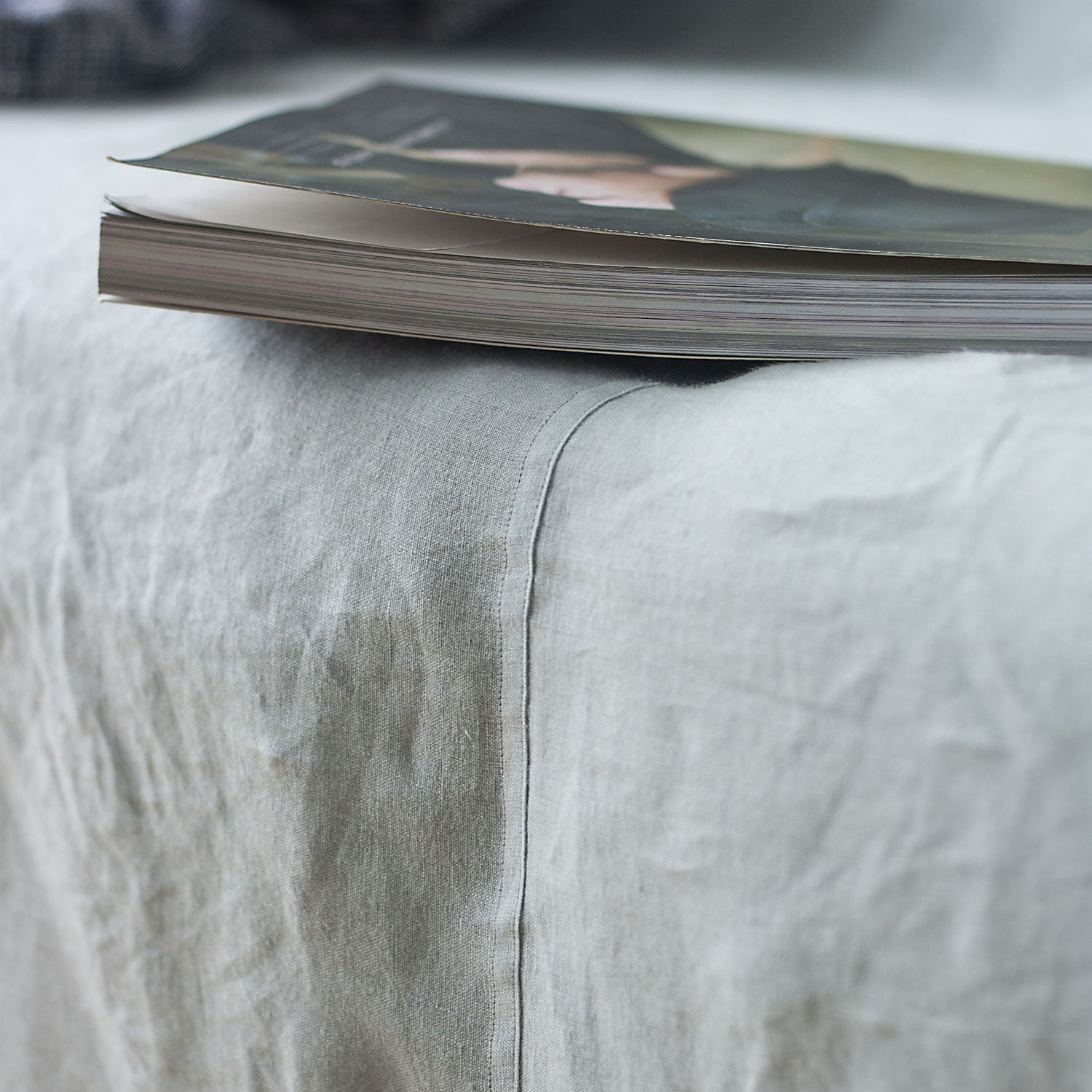 Linen Couch Cover Linen Bedspread Natural Sofa Cover Linen Etsy Australia