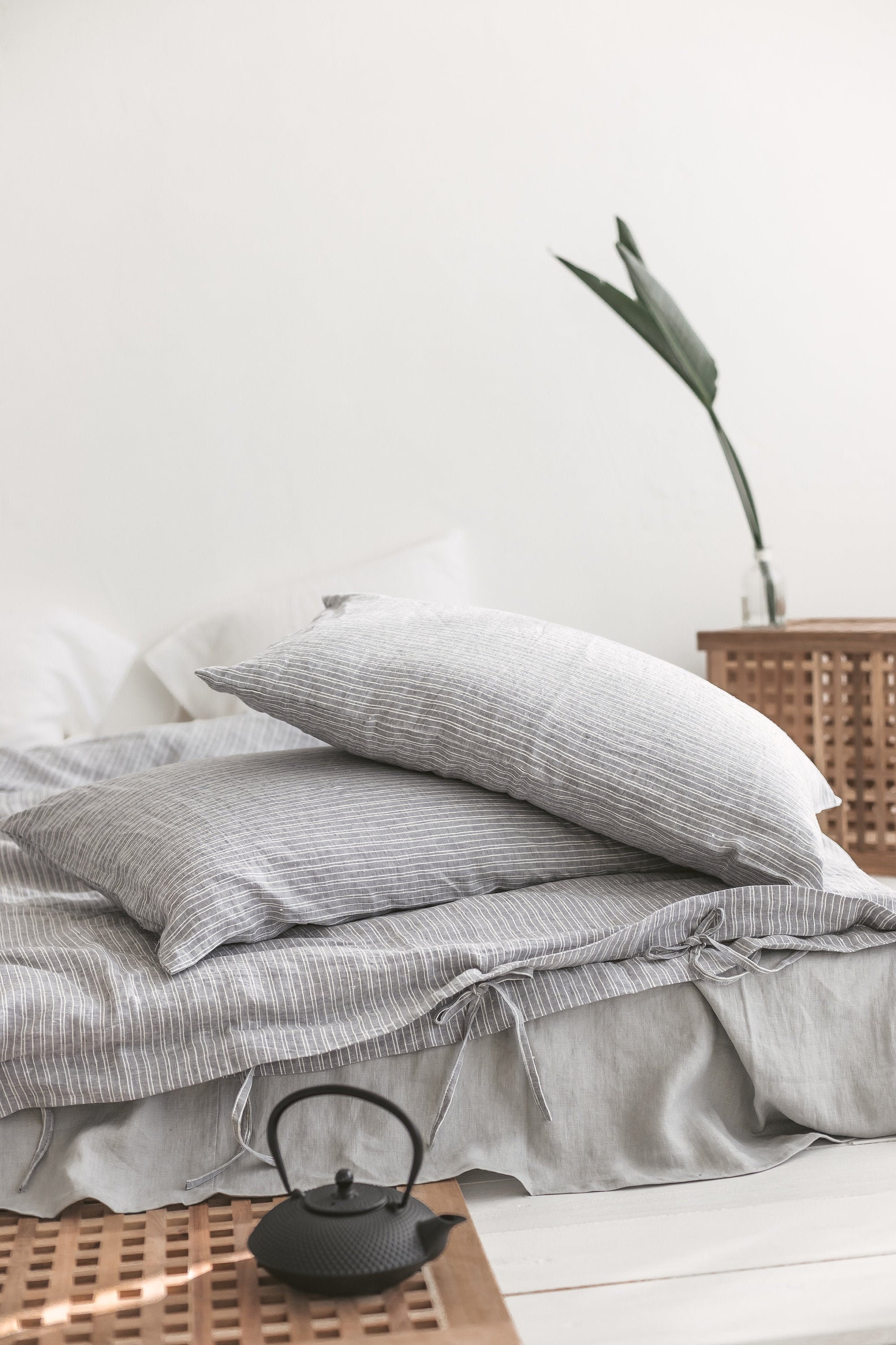 derby textured jersey pillowcase set