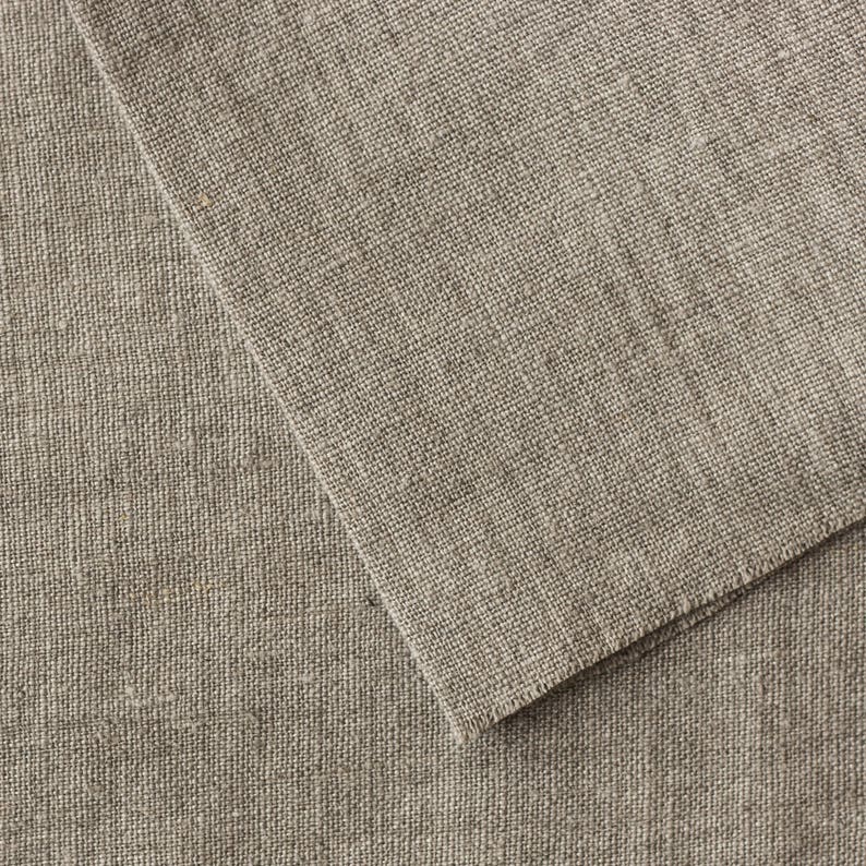 Natural Linen Fabric By Meter Undyed Linen FabricSoftened Etsy