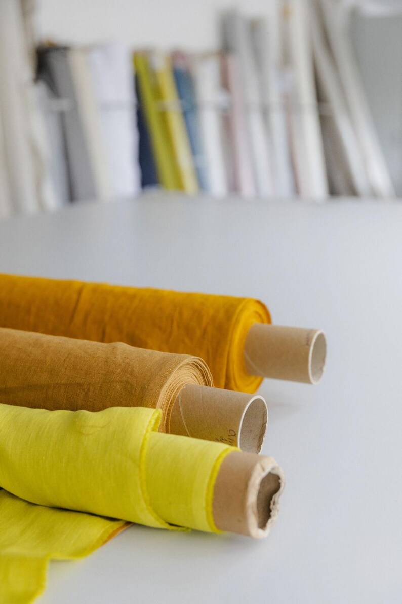 145cm/57" Width Linen Fabric by meter,Softened linen fabric by yard,100% Linen Fabric,Stonewashed Linen Fabric,Washed Linen Fabric image 4