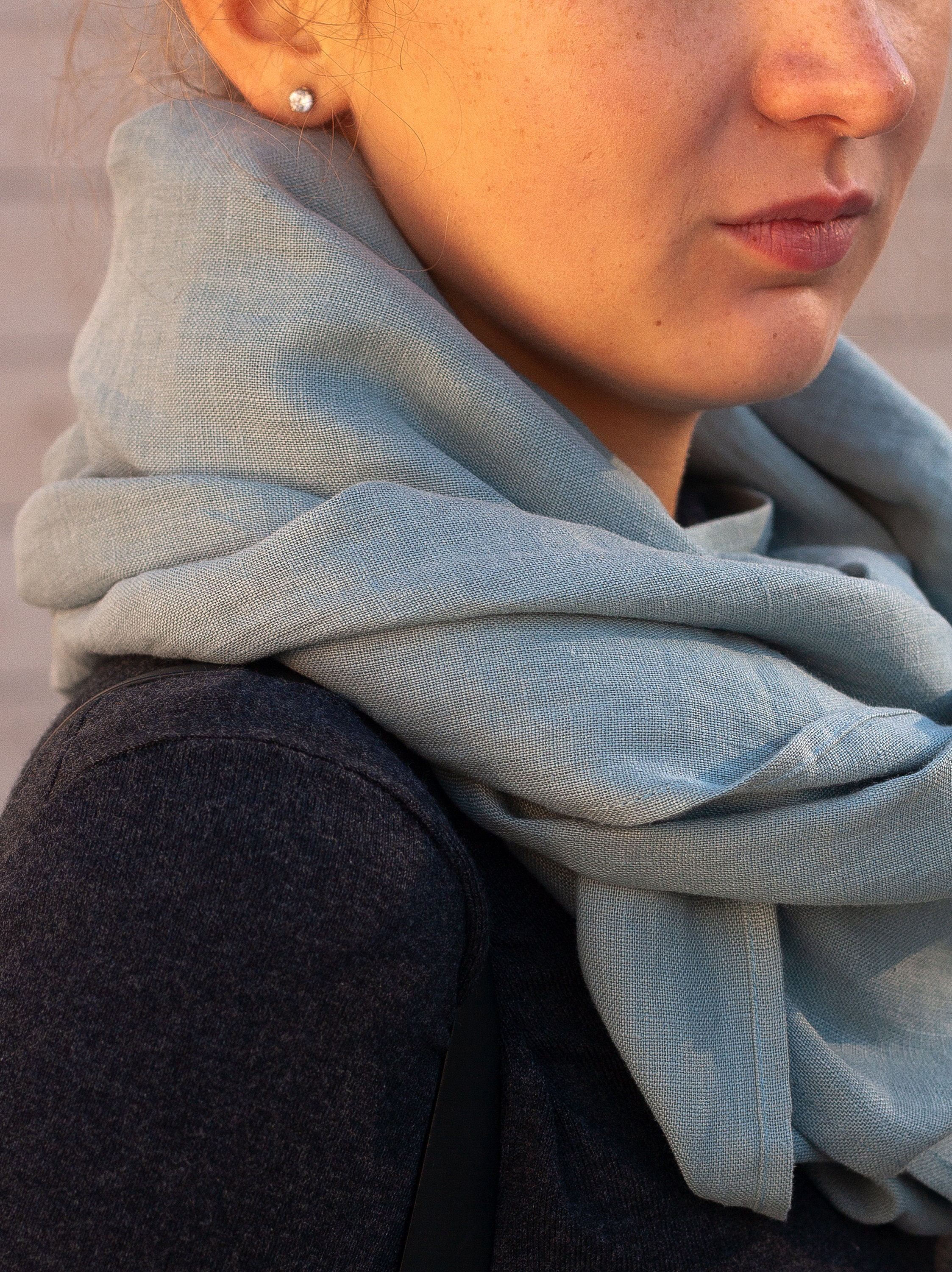 LINEN SCARF main image 1