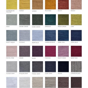 145cm/57" Width Linen Fabric by meter,Softened linen fabric by yard,100% Linen Fabric,Stonewashed Linen Fabric,Washed Linen Fabric image 5