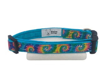 Tie Dye - Endast stort/mellanstort hundhalsband
