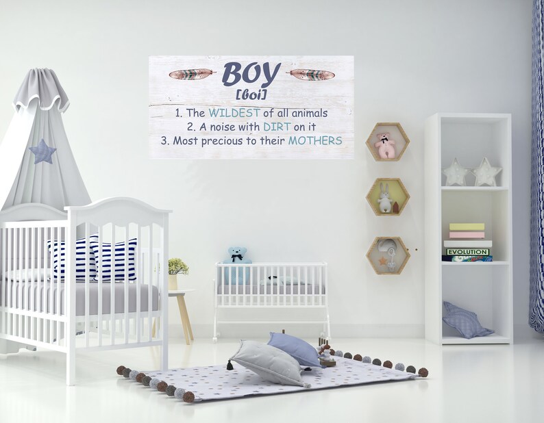 Boy Noun Word Definition Noise With Dirt on It Wildest Etsy