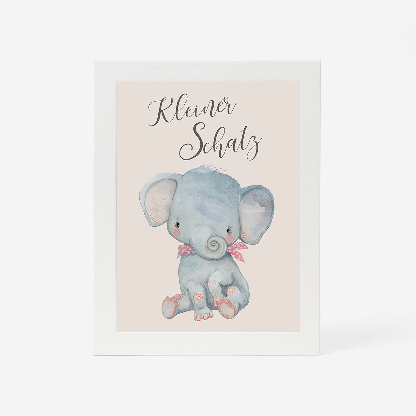 Wandbild Elefant Babyzimmer Bild Kinderzimmer Bild - Etsy Hong Kong