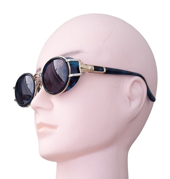 Yves Saint Laurent RARE Women's Steampunk Sunglas… - image 4