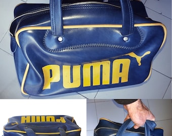 Puma Women Gym Bag Vintage 80s Sports Fitness | Festival Travel | Holdall