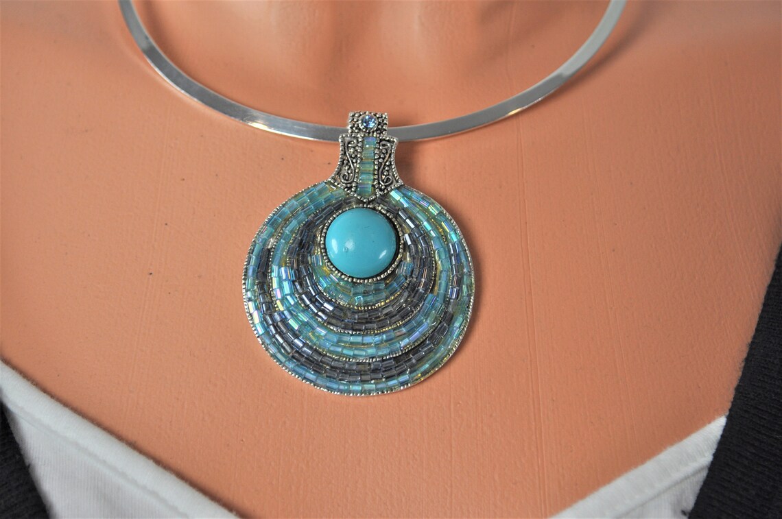 18 Sterling Silver Stiff Hard Necklace with Hook Closure Etsy