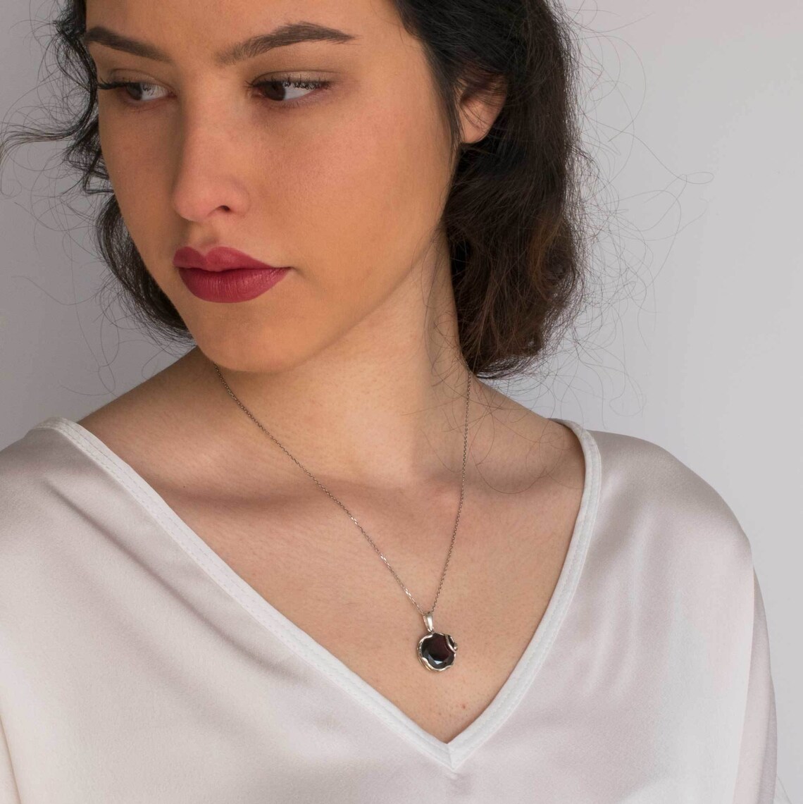 Necklace 925 Sterling Silver Jewelry Vintage Etsy