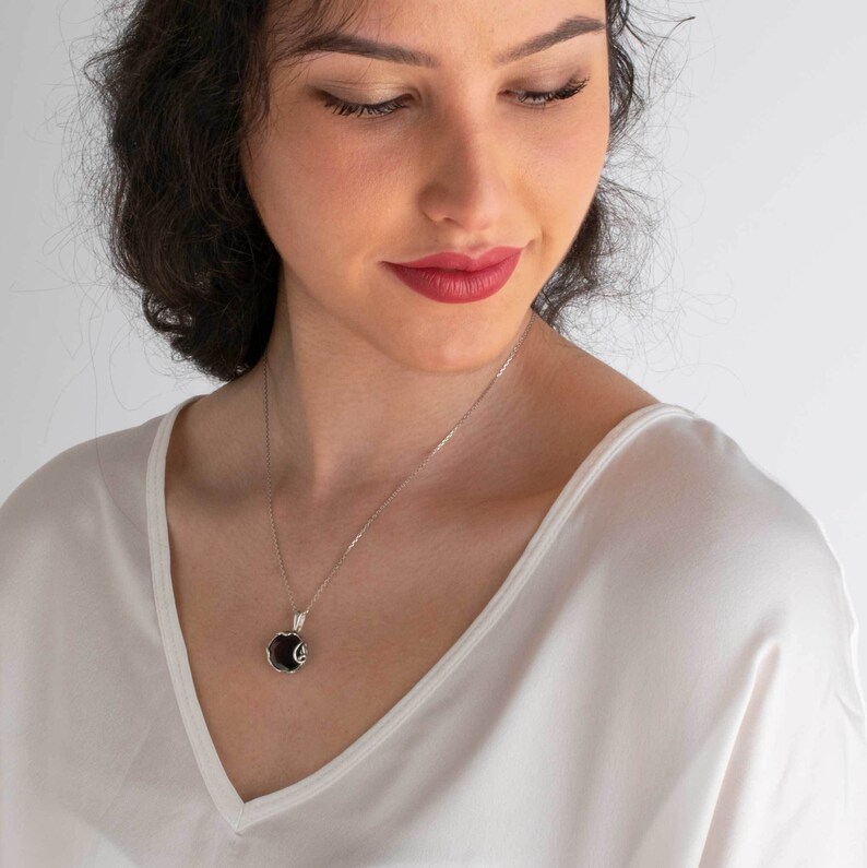 Necklace 925 Sterling Silver Jewelry Vintage Etsy