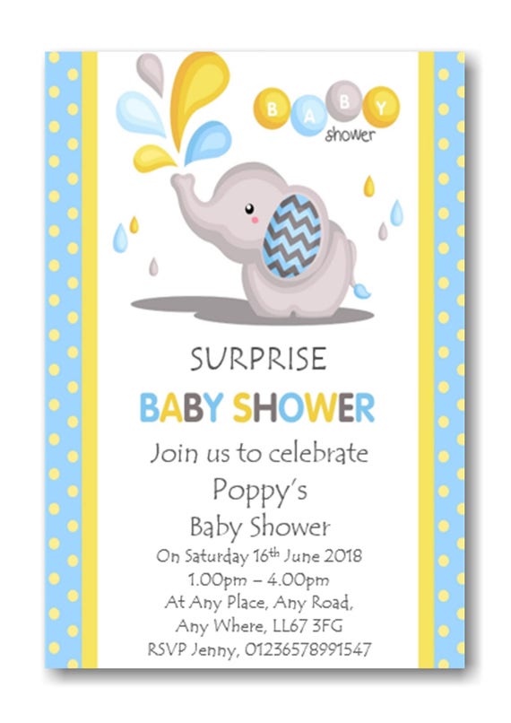 surprise baby shower